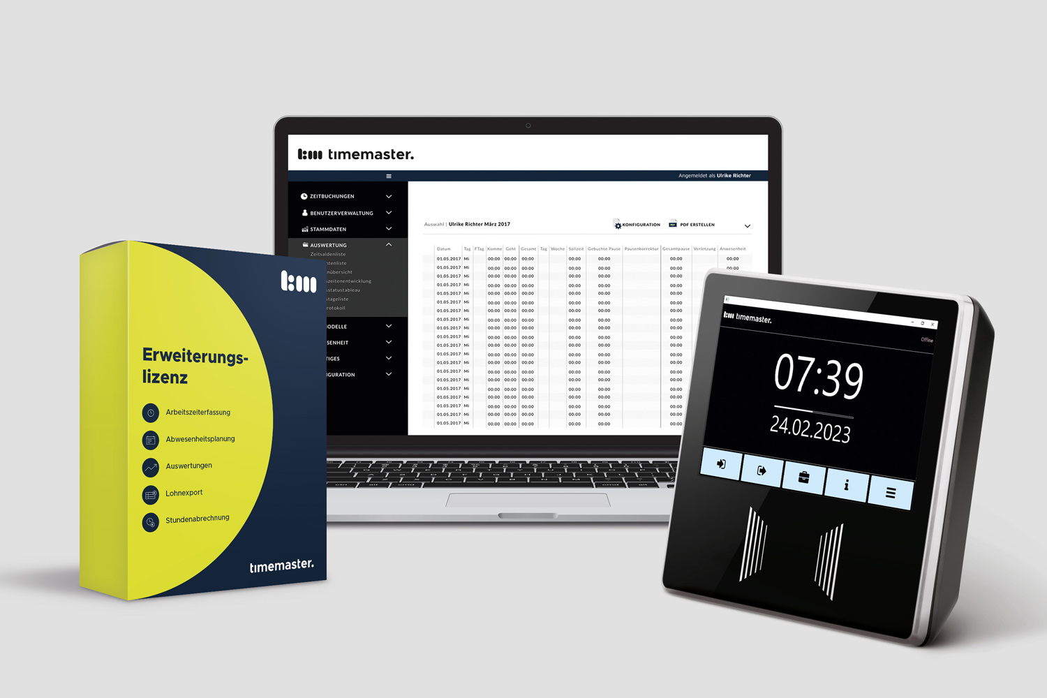 Zeiterfassungssysteme Timemaster